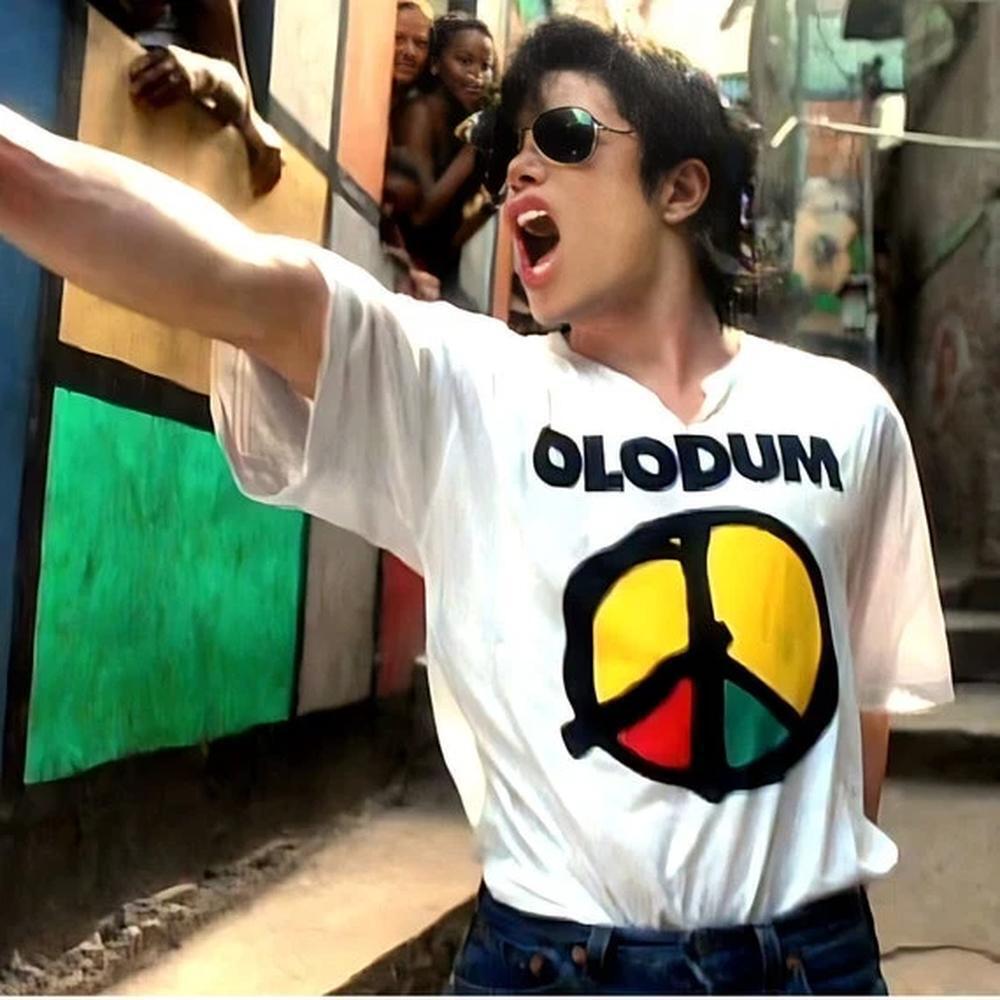 Olodum T Shirt As Worn By Michael Jackson Brazilian Music Unisex Shirt